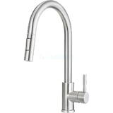 PULL-OUT SPRAY TWO FLOWS, BRUSHED STEEL LIMA