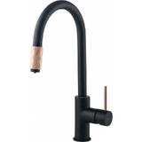 SWIVEL SPOUT AND CONNECTION TO WATER FILTER BLACK COPPER ASTER