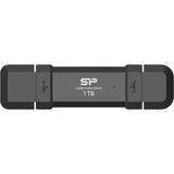 SSD Portabil SILICON-POWER DS72 250GB USB-A USB-C