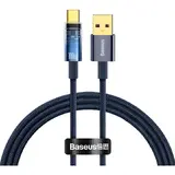 Explorer USB – USB tip C, 100W, 1m, Albastru