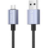 Cablu USB GQAM10 10W USB Type-A - MicroUSB 1m Negru