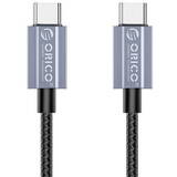 Cablu USB GQA100 100W USB Type-C - USB Type-C 1.5m Negru