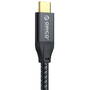 Orico Cablu USB CL32 100W USB Type-C - USB Type-C 1m Negru