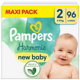 Harmonie Baby Diapers 4-8kg, size 2-MINI, 96pcs