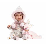 Papusa Llorens Mimi baby with sounds, 42 cm, laughs and says mama, papa