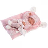 Papusa Llorens Nica 40 cm baby on a blanket