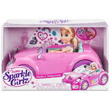 Papusa ZURU Sparkle Girlz 10.5 inches Pink Cabriolet