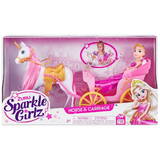 Papusa ZURU Sparkle Girlz Princess 10.5 inches with carriage