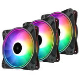 Ventilator CF120 Plus 120mm RGB LED â€‹three fan pack