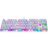 Tastatura MOTOSPEED mecanică K87S RGB (albă)
