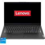 Laptop Lenovo 15.6'' V15 G4 IAH, FHD IPS, Procesor Intel Core i5-12500H (18M Cache, up to 4.50 GHz), 8GB DDR4, 512GB SSD, Intel Iris Xe, No OS, Business Black