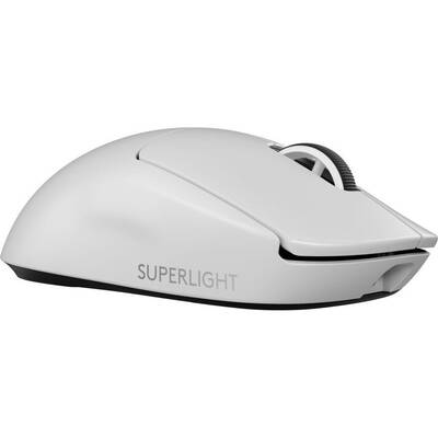 Mouse LOGITECH Gaming G Pro X Superlight 2 Lightspeed Wireless White, ultra usor 60g