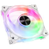 Ventilator Akasa SOHO AR Addressable-RGB, Alb - 120mm