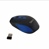 Mouse Spacer SPMO-WS01-BKBL, USB Wireless, Black-Blue