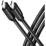 Cablu de date AXAGON BUCM2-CM10AB, USB-C male - USB-C male, 1m, Black