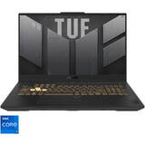 Laptop Asus Gaming 17.3'' TUF F17 FX707VI, FHD 144Hz, Procesor Intel Core i7-13620H (24M Cache, up to 4.90 GHz), 32GB DDR5, 2TB SSD, GeForce RTX 4070 8GB, No OS, Jaeger Gray