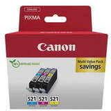 Cartus Imprimanta Canon CLI-521 C/M/Y Multipack