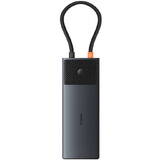 10in1 USB-C - 2xHDMI, 3xUSB-A, USB-C, RJ45, SD/TF, PD (negru)