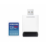 Card de Memorie Samsung SDXC PRO Plus MB-SD128SB/WW 128GB, Class 10, UHS-I U3, V30 + Adaptor USB
