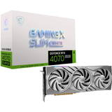 GAMING GeForce RTX 4070 SUPER 12G X SLIM WHITE NVIDIA 12 GB GDDR6X