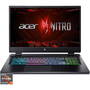 Laptop Acer Gaming 17.3'' Nitro 17 AN17-41, QHD IPS 165Hz, Procesor AMD Ryzen 7 7840HS (16M Cache, up to 5.1 GHz), 16GB DDR5, 512GB SSD, GeForce RTX 4060 8GB, No OS, Obsidian Black