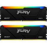 Memorie RAM Kingston FURY Beast RGB 32GB DDR4 3600MHz CL18 Dual Channel Kit