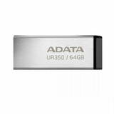 Memorie USB ADATA UR350 64GB USB 3.2 Gen1 Metal Black