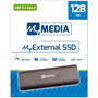 SSD Portabil VERBATIM MyMedia, 128GB, USB-C, Black