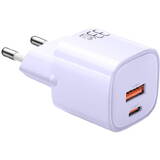 GaN 33W CH-0155 USB-C, USB-A (violet)