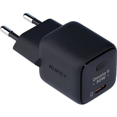 Incartor GSM Aukey PA-B1L,USB-C, 30W (negru)