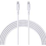 Cablu Date Aukey CB-NCL2 USB-C la Lightning 1,8 m (alb)
