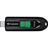 Memorie USB Transcend 512GB USB3.2 Pen Drive Type-C Capless Black