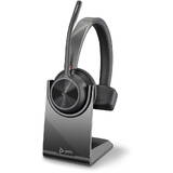 Casti Office/Call Center Poly Wireless Voyager 4310 UC, 218471-02, Stand incarcare, Negru
