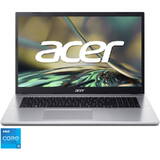 Laptop Acer 17.3'' Aspire 3 A317-54, FHD IPS, Procesor Intel Core i5-1235U (12M Cache, up to 4.40 GHz, with IPU), 16GB DDR4, 512GB SSD, Intel Iris Xe, No OS, Pure Silver