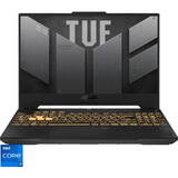 Laptop Asus Gaming 15.6'' TUF F15 FX507VU, FHD 144Hz, Procesor Intel Core i7-13620H (24M Cache, up to 4.90 GHz), 16GB DDR5, 1TB SSD, GeForce RTX 4050 6GB, No OS, Mecha Gray