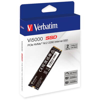SSD VERBATIM Vi5000 M.2  2TB PCIe4 NVMe 31827