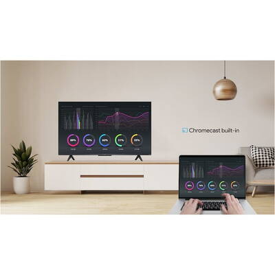 Televizor TCL LED Smart TV QLED 43C63 Seria C635 108cm 4K UHD HDR