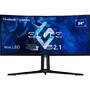 Monitor VIEWSONIC Gaming XG341C-2K Curbat 34 inch UWQHD VA 1 ms 200 Hz USB-C HDR FreeSync Premium Pro
