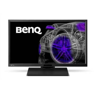 Monitor BenQ LED BL2420PT 23.8 inch, 5ms, 2560 x 1440 pixeli, Negru