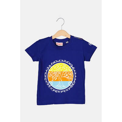 Pegas TRICOU  ROATA FAMILIE COPII   ROYAL BLUE