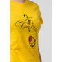 TRICOU CASUAL F CAL PEGAS YELLOW-XS