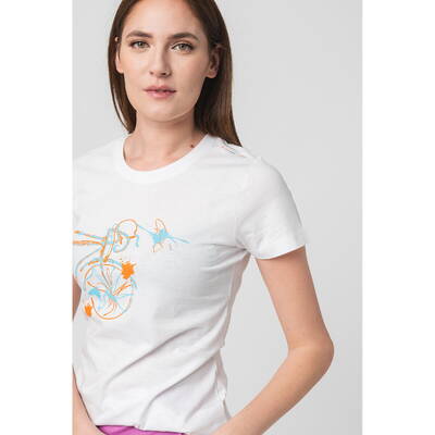 Pegas TRICOU CASUAL F BICICLETA COLOR WHITE-M