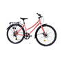 Bicicleta Pegas Hoinar aluminiu 28 inch, Shimano Deore 9 viteze, Roz Mat