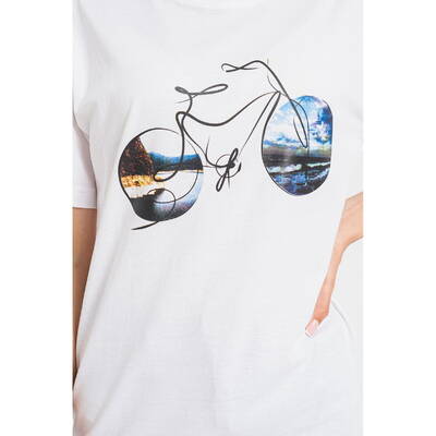 Pegas Tricou Bicicleta PEISAJE W S