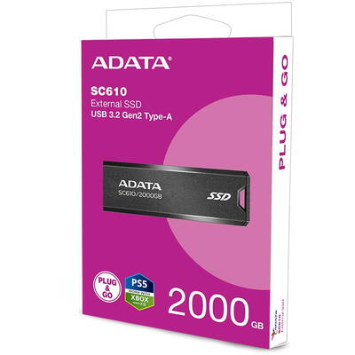 SSD ADATA Extern SC610, 2TB