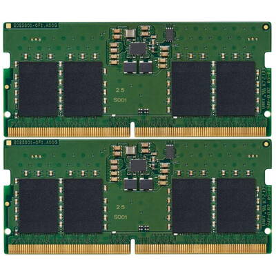 Memorie Laptop Kingston KVR56S46BS6K2-16 DDR5 16GB(8GBx2) 5600MHz CL46