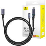 Baseus Cablu prelungitor de înaltă definiție USB-C mamă la mamă 10 Gbps, 1 m (negru)