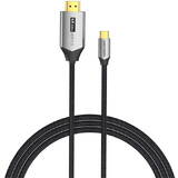 Cablu USB-C la HDMI 2.0 CRBBF 1m, 4K 60Hz (negru)