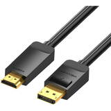 Cablu DisplayPort 1.2 la HDMI 1.4 HAGBI 3m, 4K 30Hz (negru)