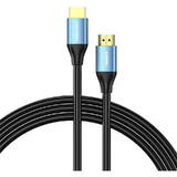 Cablu HDMI 2.0 ALHSL, 10 m, 4K 30 Hz, 28 AWG (albastru)